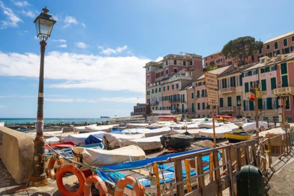 Pisi Home, 2 Min Dalla Spiaggia E Dall' Ospedale Gaslini Genova Exterior foto